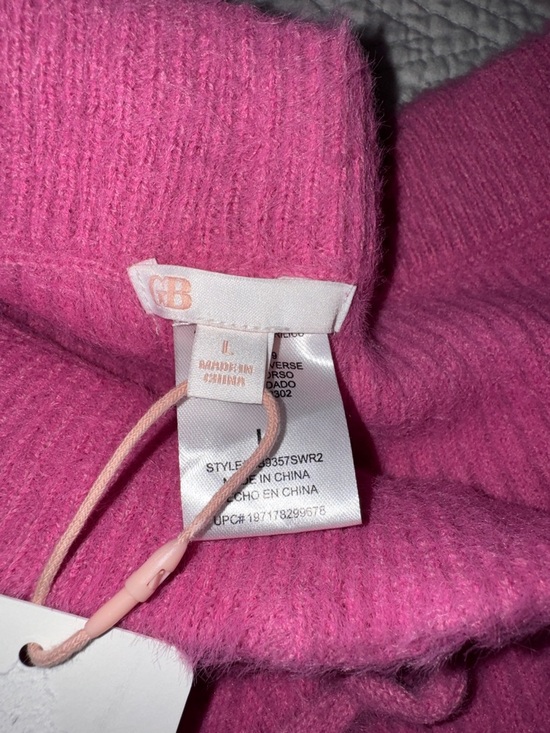 Gianni Bini Hot Pink Ribbed  Knitted Wide leg pants - Picture 3 of 9